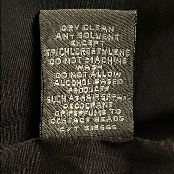 Taylor Metallic Sheath Sleeveless Dress W/Pockets & Beaded Neckline Sz 10 - Picture 9 of 10